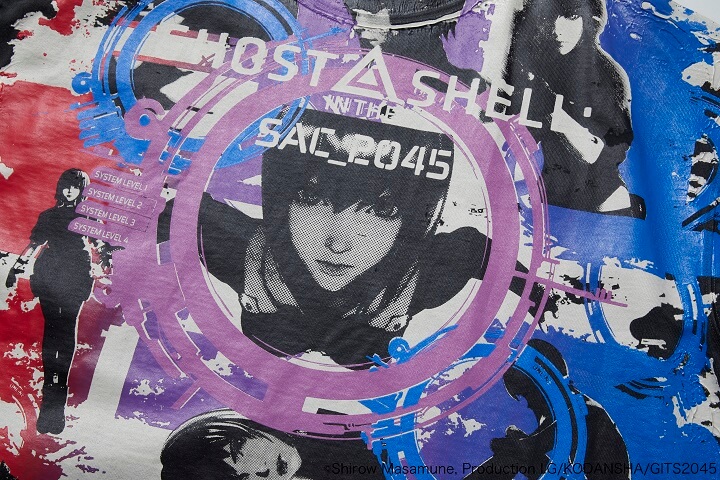 攻殻機動隊 SAC_2045』×THE SUGAR PUNCH Graphic Vintageファッション