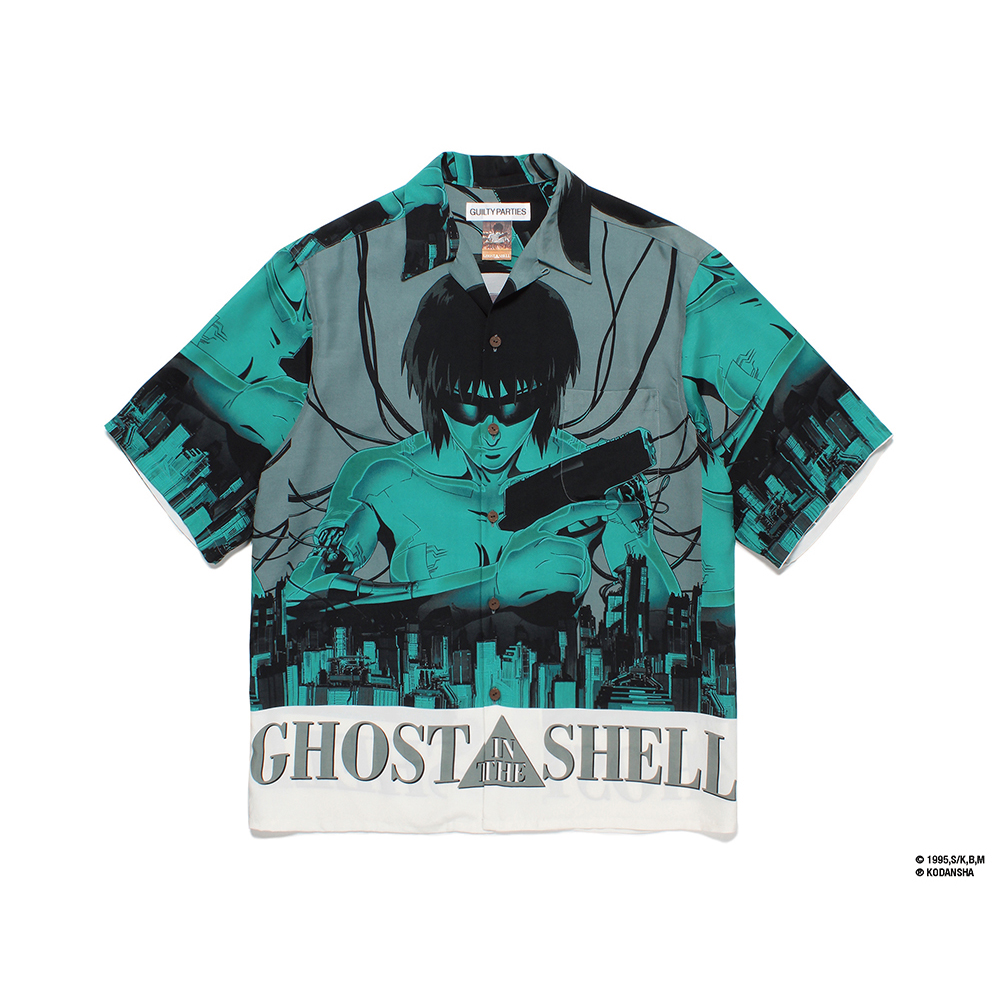 WACKOMARIA GHOST IN THE SHELL 攻殻機動隊　白　M1 WACKO MARIA × GHOST IN THE SHELL / 攻殻機動隊 コラボ