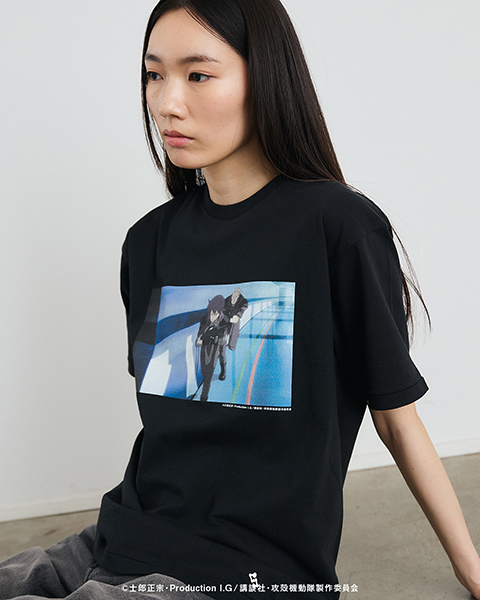 【新品同様】 atmos 攻殻機動隊 Tシャツ 03 Lサイズ GOODS｜【公式】攻殻機動隊展・全アニメシリーズ横断｜TOKYO NODE開催