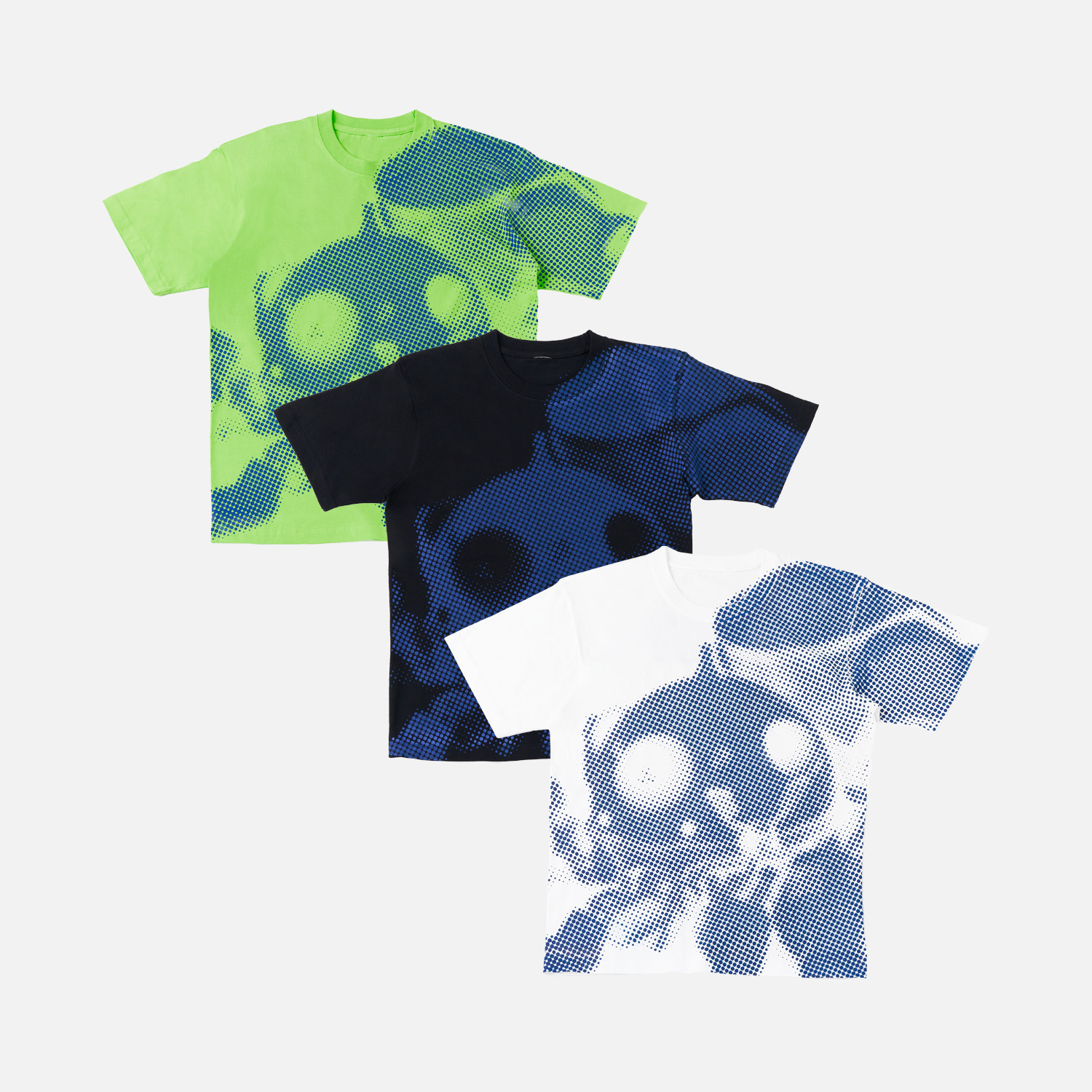 攻殻機動隊× th PIXEL OVERPRINT TEE タチコマ 攻殻機動隊展 Ghost and the Shell』th × GHOST IN THE SHELL